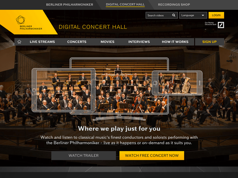 digital concert hall piano